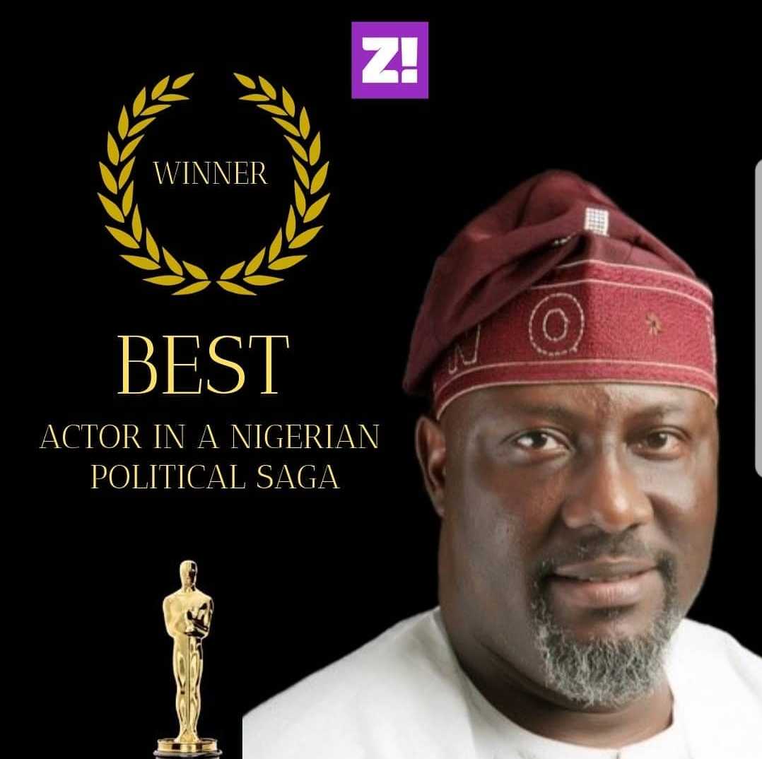 Dino Melaye is a professional actor.