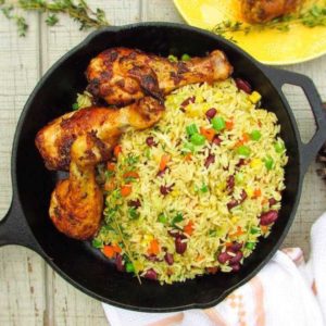 Fried Rice + Chicken
