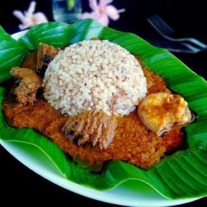 Ofada Rice & Sauce