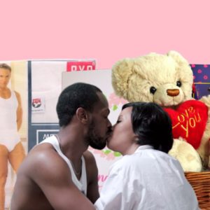 valentine's day gifts underwear, sex, hamper