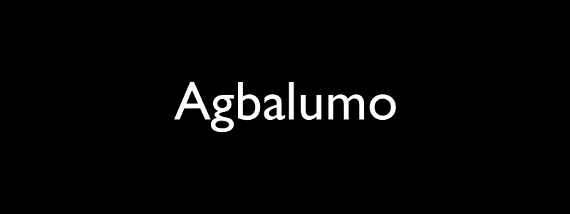 Agbalumo, a cute pet name for your lover.
