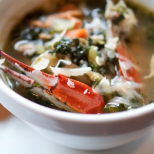 Seafood pepper soup