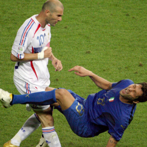 Zidane vs Materazzi.