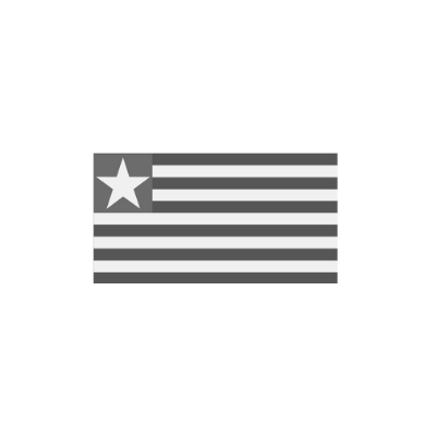 What are the colours of Liberia's flag?