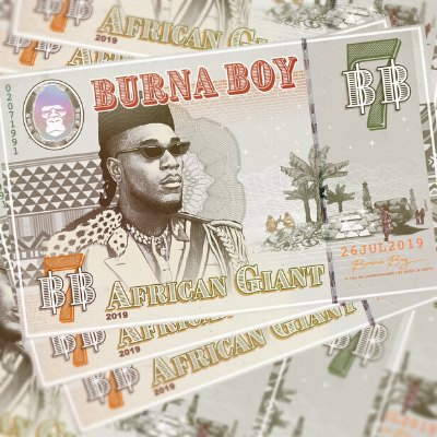 Which of these artists wasn’t featured on Burna Boy’s 'African Giant'?