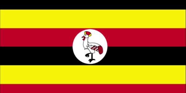What is the official language of Uganda?