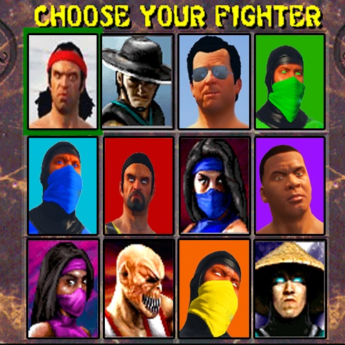 What fighting game are these characters from?
