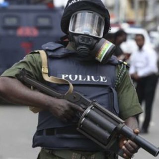 Nigeria police protests