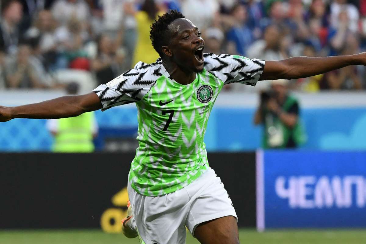 Which English club did Ahmed Musa play for?