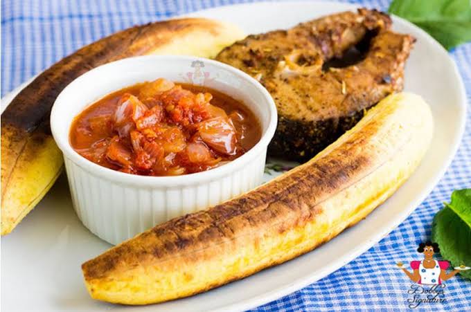 Boli Nigerian foods