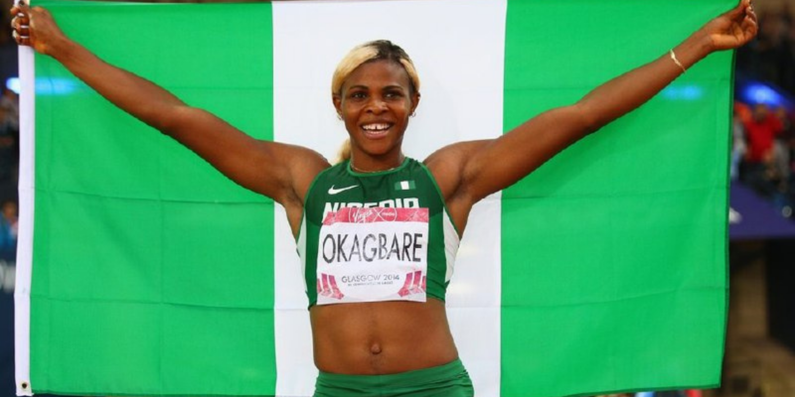What sport does Blessing Okagbare participate in?