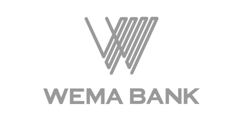 What colours are on the Wema Bank logo?