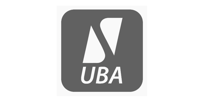 What colours are on the UBA logo?