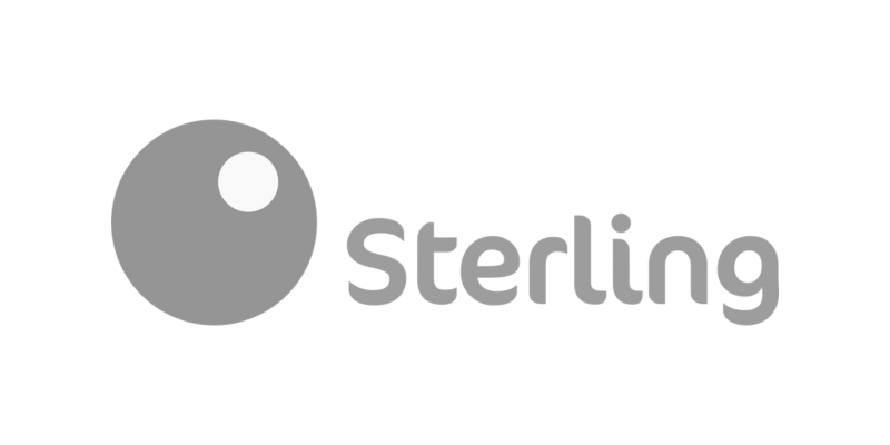 What colours are on the Sterling Bank logo?