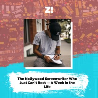 feature image of a nollywood screenwriter