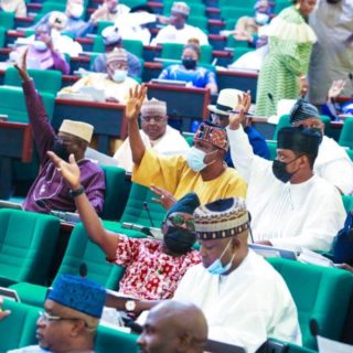 The National Assembly votes on amending the constitution