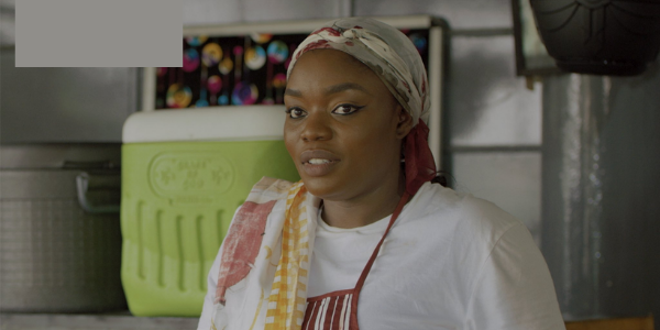 This is Bisola Aiyeola as the protagonist in what movie?