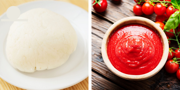 Would you try eba and tomato sauce?