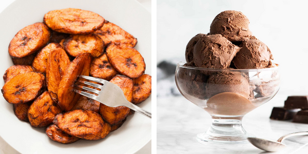 Would you try plantain and ice cream?