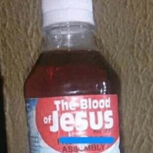 The blood of Jesus