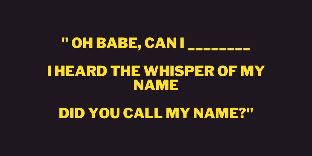 Fill in the missing lyrics: (Wrong answers only)