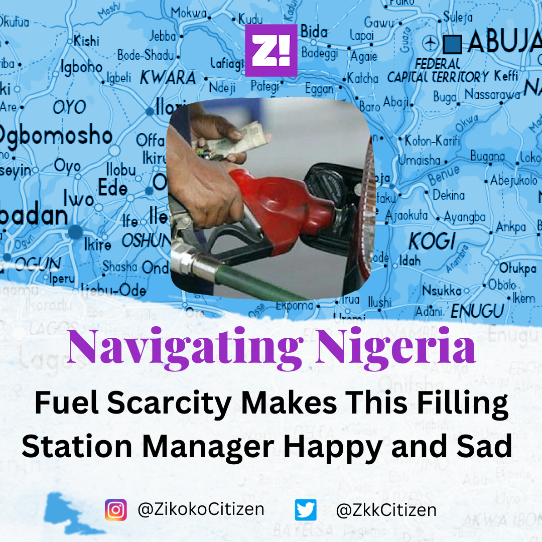 Fuel Scarcity Makes This Filling Station Manager Happy and Sad