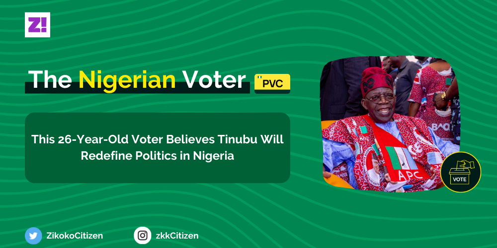 This 26-Year-Old Voter Believes Tinubu Will Redefine Politics in Nigeria - Vimarsana News