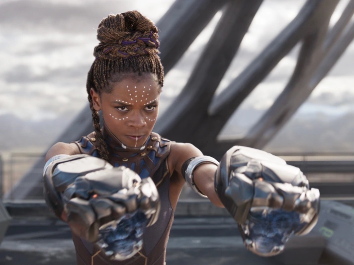 What's the real name of this actress that played the character Shuri?