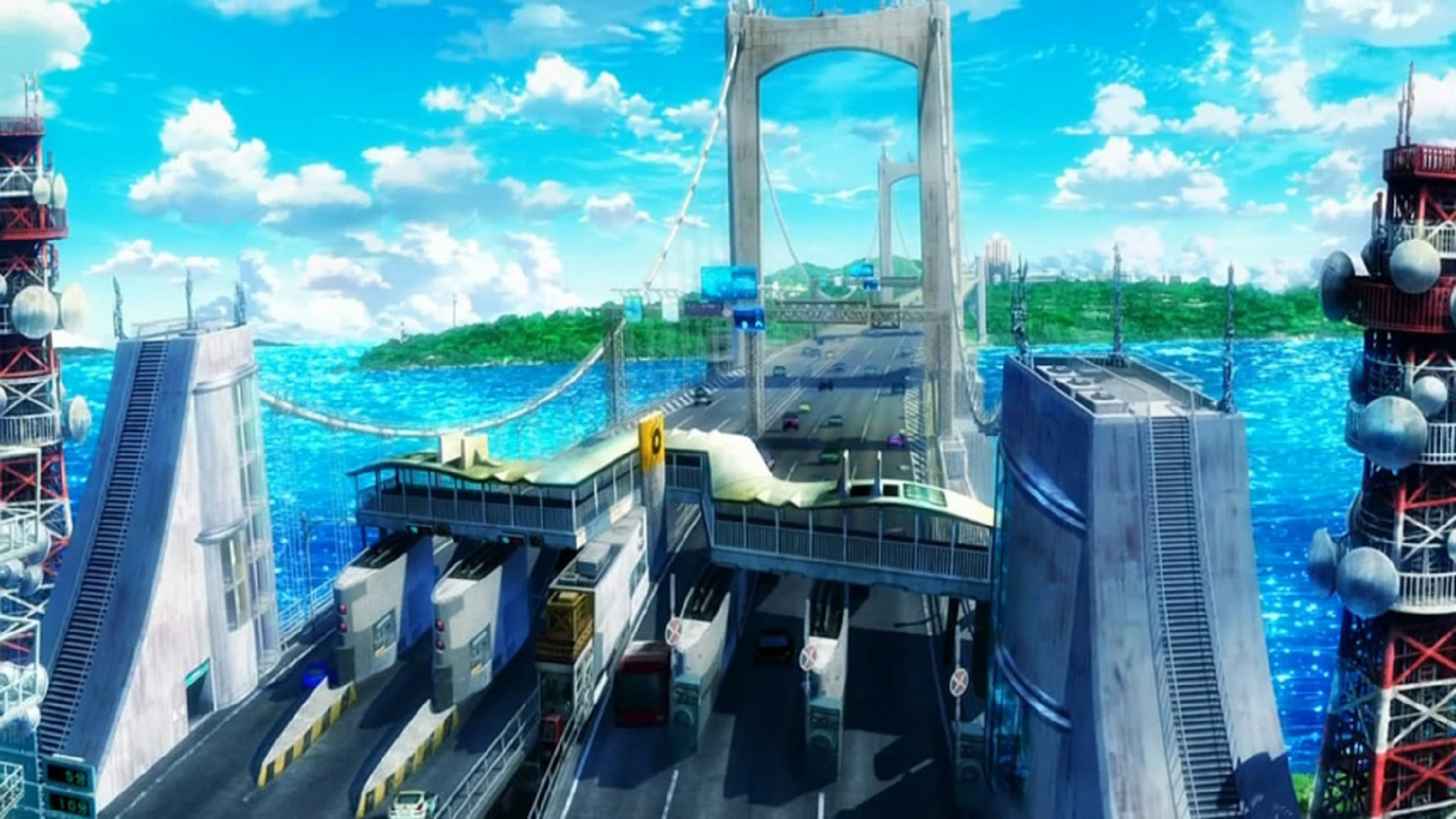What anime is this scenery from?