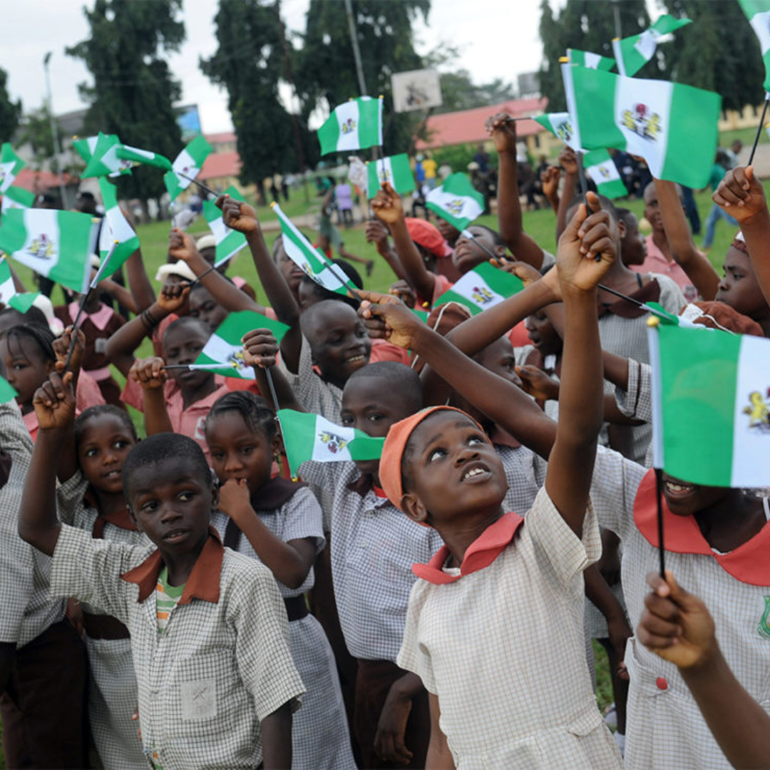 Image of Nigerian children