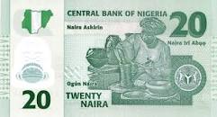 Who is the woman on the ₦20 note?
