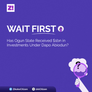 Wait First: Has Ogun State Received $1bn in Investments Under Dapo Abiodun?