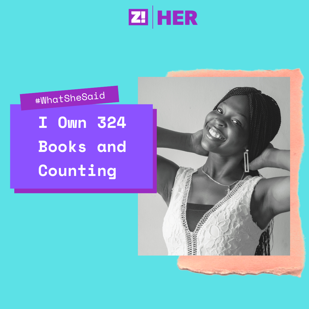 What She Said: I Own 324 Books and Counting
