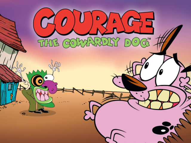 Courage the cowardly dog
cartoon network