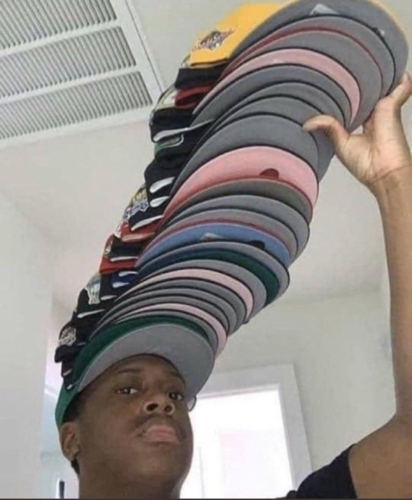 cap
Barber messes up your hairline