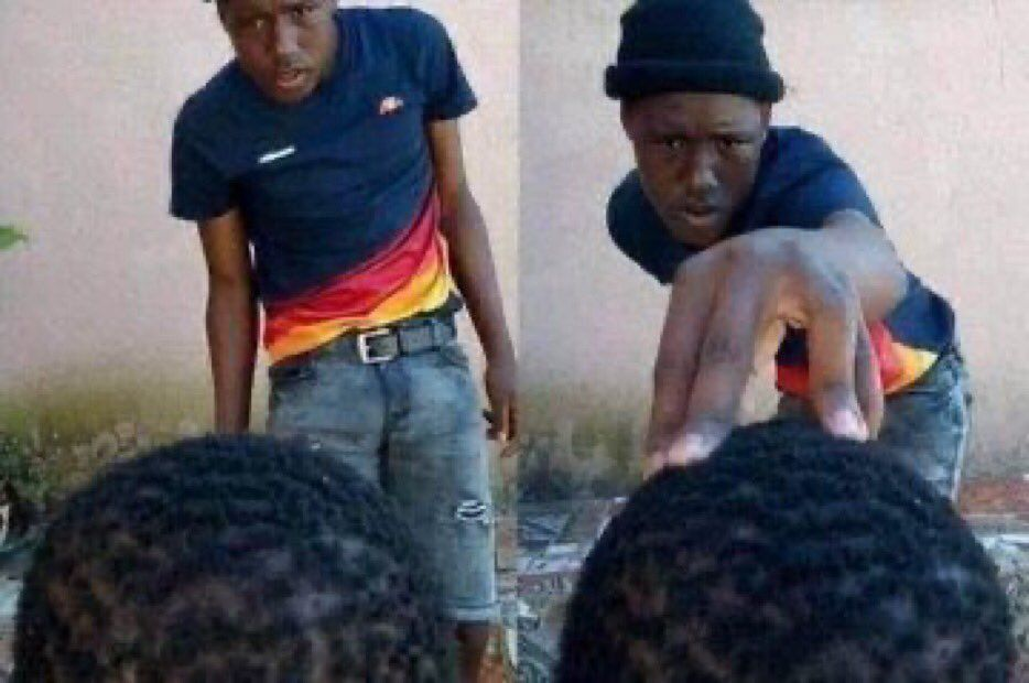 Barber messes up your hairline