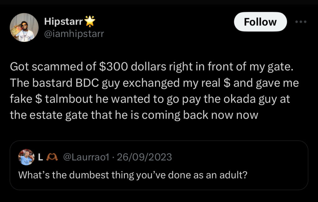 24 of the Dumbest Things Nigerians Did as Adults