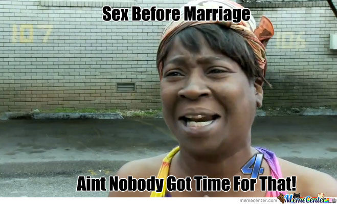 9. Sex before marriage?
